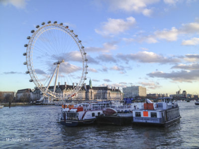 The Aquarium across the Thames.