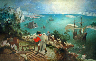 Bruegel the Elder, Fall of Icarus