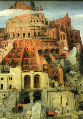 Bruegel the Elder, Tower of Babel, detail 2