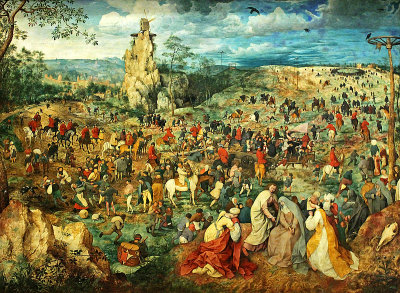 Bruegel the Elder, Christ carrying the Cross