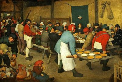 Bruegel the Elder, Peasant Wedding