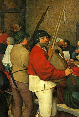 Bruegel the Elder, Peasant Wedding, detail 4