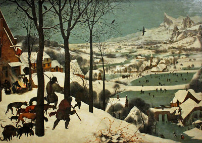 Bruegel the Elder, Hunters in the Snow