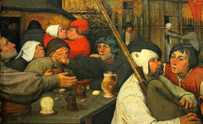 Bruegel the Elder, Peasant Dance, detail 2