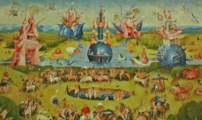 Garden of Earthly Delights, central panel detail 1