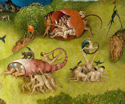 Garden of Earthly Delights, central panel detail 3