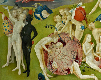 Garden of Earthly Delights, central panel detail 7