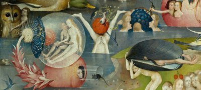 Garden of Earthly Delights, central panel detail 10
