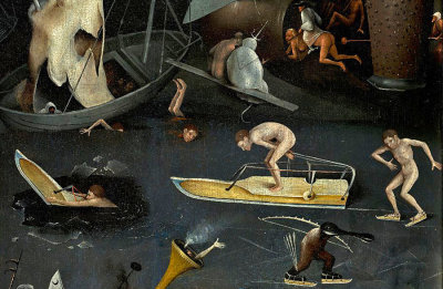 Garden of Earthly Delights, right wing, detail 4