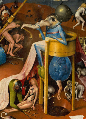 Garden of Earthly Delights, right wing, detail 7