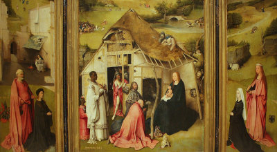 Adoration of the Magi, triptych