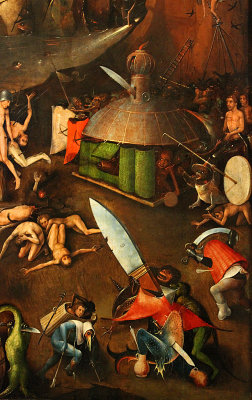 The Last Judgment, central panel, detail 1