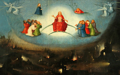 The Last Judgment, central panel, detail 9