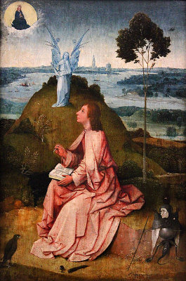 Hieronymus Bosch, St John the Evangelist on Patmos