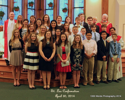 St. Leo First Communion and Confirmation 2014