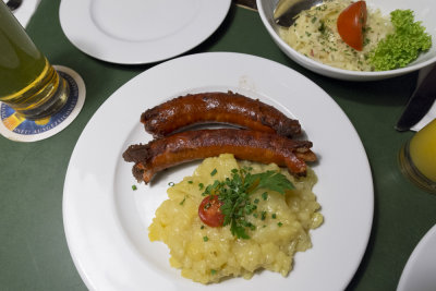 Weihenstephaner Beer Sausages