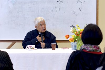 Archbishop Emeritus Joseph Ti (狄剛主教) at CMCC