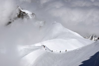 Chamonix Mont Blanc, France, 12000ft 