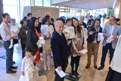 2015 Feast Day Baptism