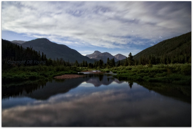 Midnight in the Mountains.