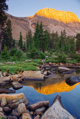 High Uintas Wildnerness Sunrise.