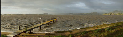 Wind and Waves on Morro Bay - California