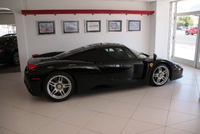It's Black, It's fast. It is Enzo Ferrari Porn
