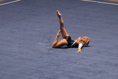 Gymnastics butt