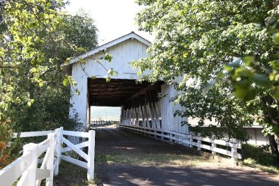 Covered bridge in Oregon.