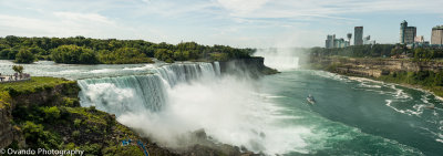 Pano of Niagara Falls