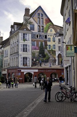 Street Scene, Chartres, France