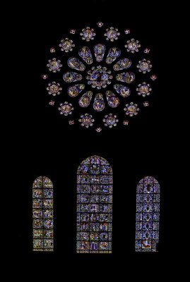 Rose Window, Chartres Cathedral