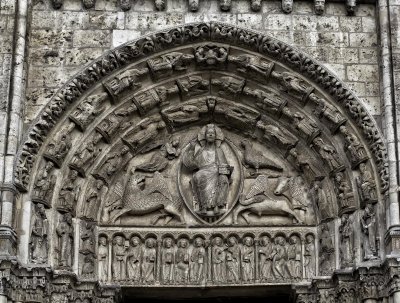 Tympanum, Chartres Cathedral