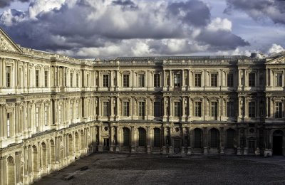 Courtyard, Louvre