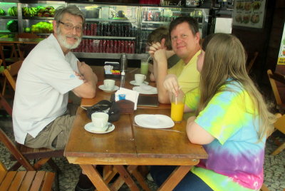 Eckhart, Marc, Megan und Kurt in Rio de Janeiro vom 16.01. bis 19.01.2015