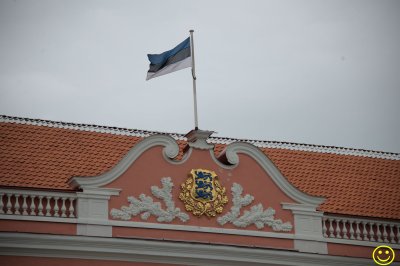 Estonian flag. Sat 15.