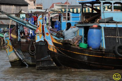 More Mekong River boats Wed 5