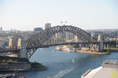 Sydney Harbour Bridge pylons Wed 21