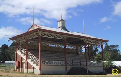 Cooma showgrounds Grandstand Wed 16