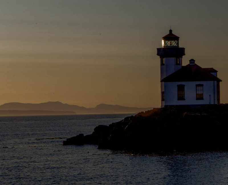 Lime Kiln Lighthouse near sundown (1 of 1).jpg