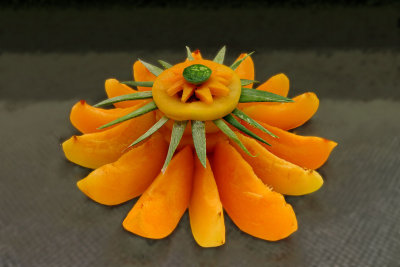 Apricot flower-293