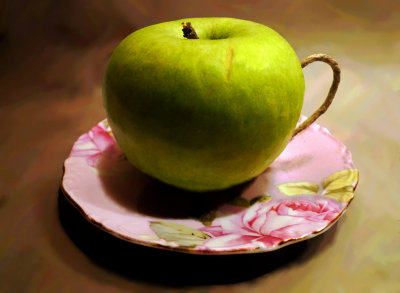 Apple tea for Mr. Monet-406