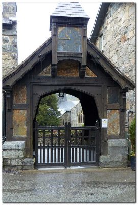 St Twrog's church (in the rain)