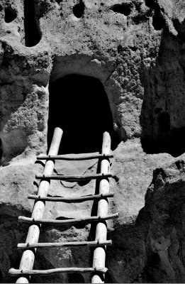 The spirits of the Native American abandoned caves