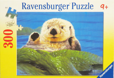 Ravensburger Puzzle : 300 piece : Friendly Otter