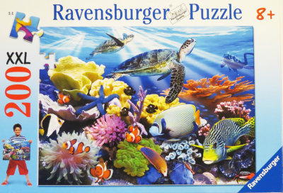 Ravensburger Puzzle : 200 piece : Ocean Turtles