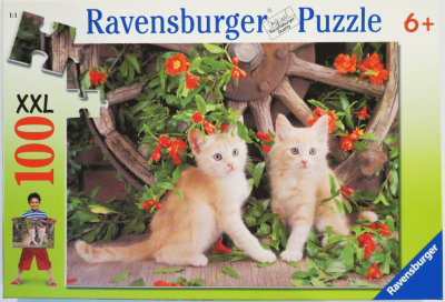 Ravensburger Puzzle : 100 piece : Pretty Kitties