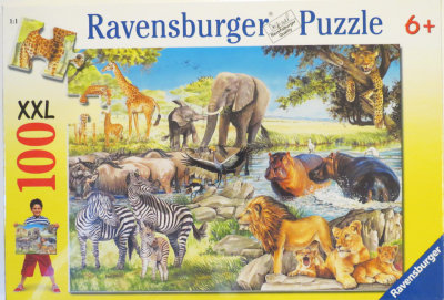 Ravensburger Puzzle : 100 piece : African Afternoon  New Sealed 