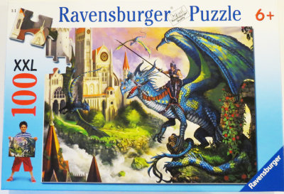 Ravensburger Puzzle : 100 piece : Dragon Rider