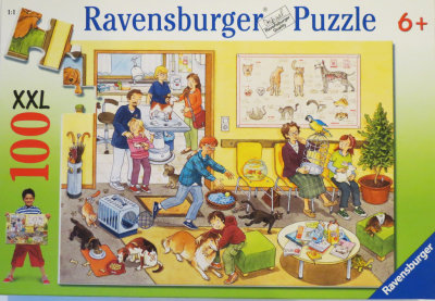 Ravensburger Puzzle : 100 pieces : In the Vets office